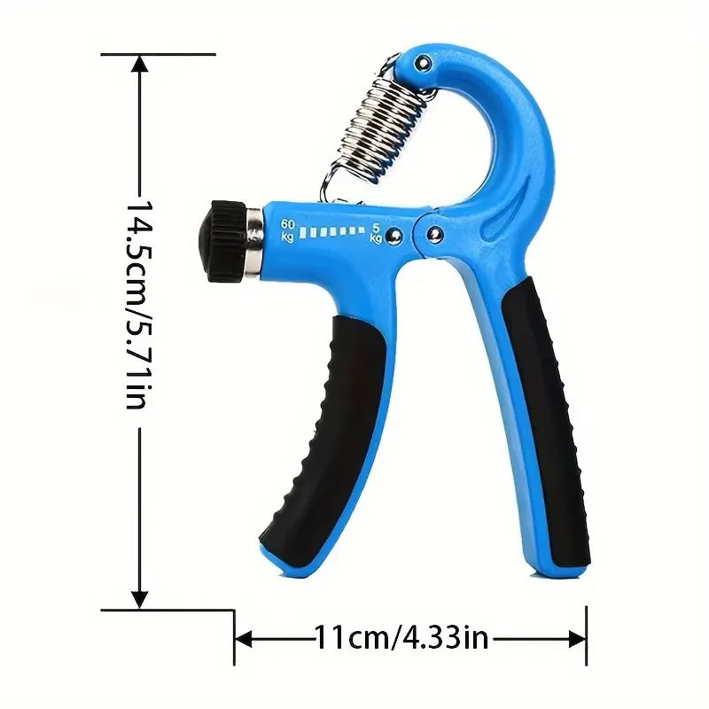 Hand Grip Strengthener Adjustable Resistance Men and Women Finger Massager Expander Workout Strength Muscle Wrist Gym Equipment