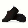 Unisex Hard Sole Striped Water Shoes | Quick-Dry Barefoot Beach & Swim Shoes for Hiking, Wading, Yoga, Fitness, Surfing, Diving