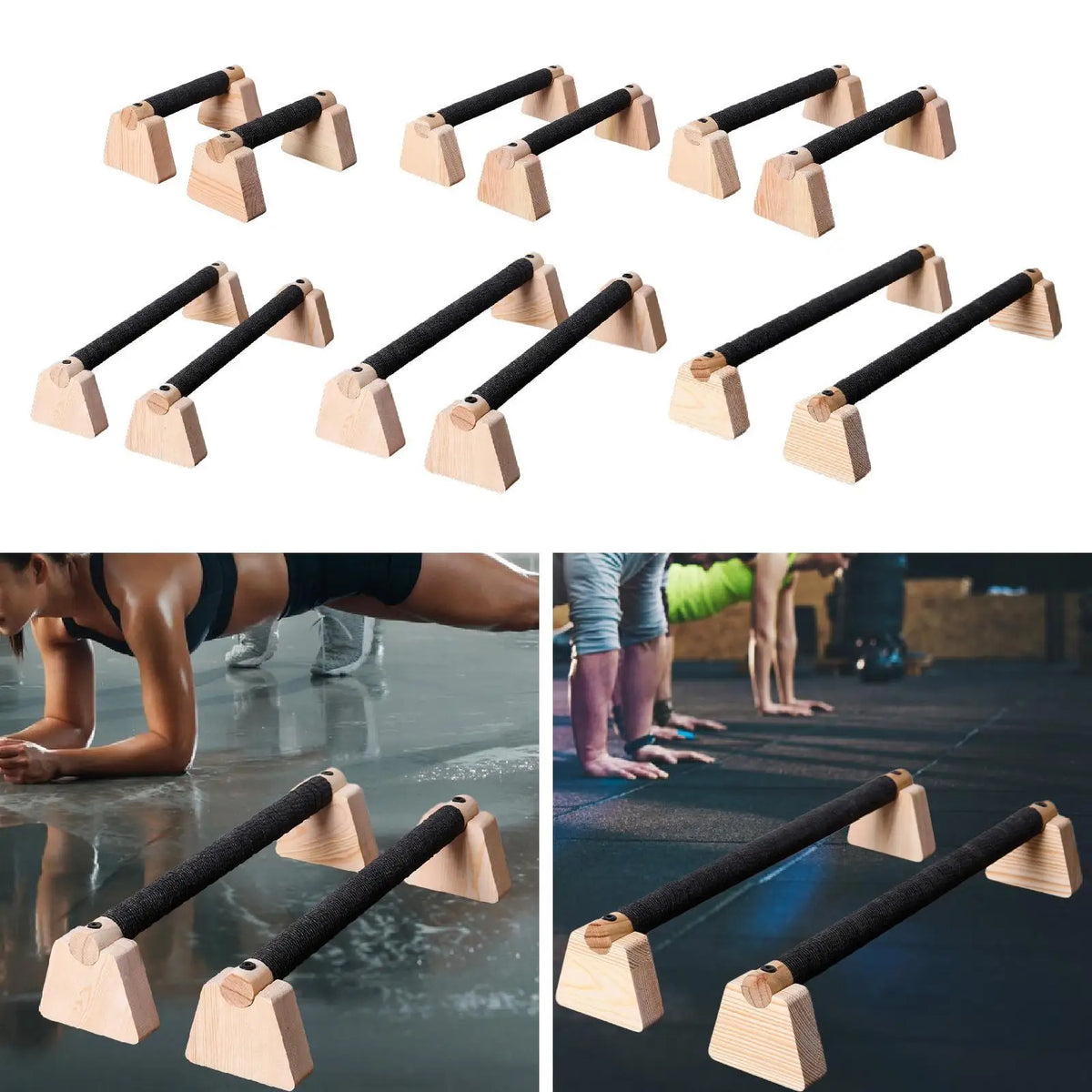 2pcs Push Up Bar Stardy Push Up Stand for fitness ground training
