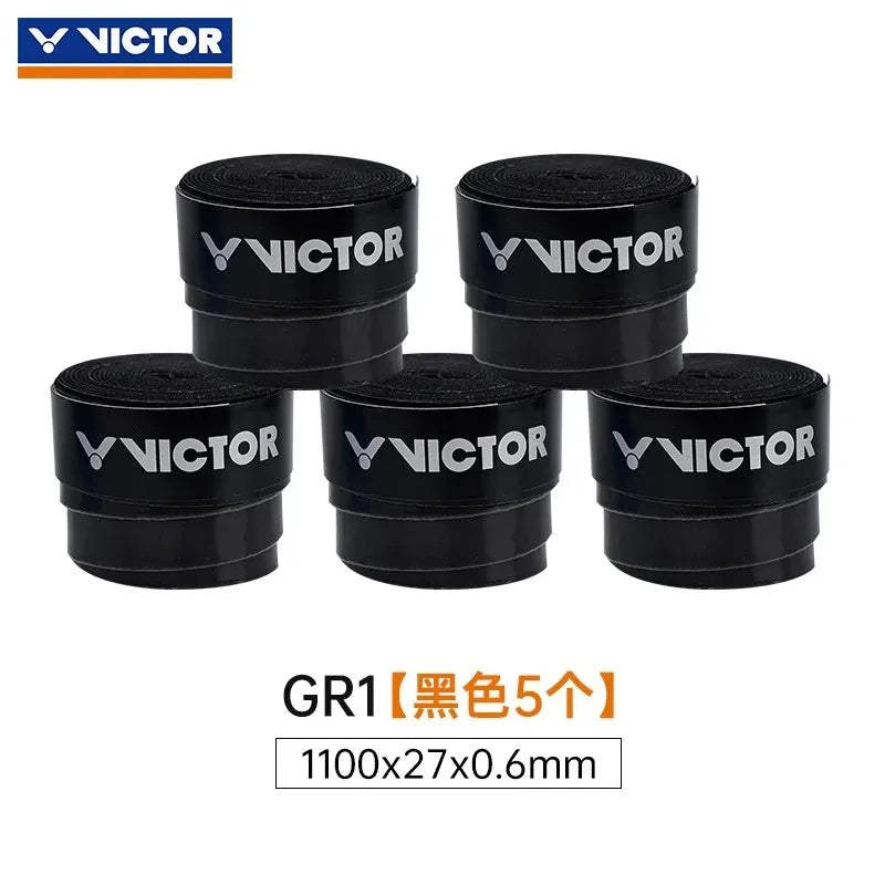 GR1 Badminton Racket Grip Tape Flat Anti-Slip Wear-Resistant Sweat-Absorbing Handle Tape for Sports Fitness