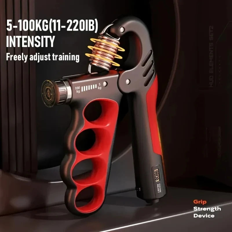 5-100kg Grip Strength Gym Wrist Expander Hand Strengthener Adjustable Muscle Recovery Fitness Hand Strength Exercise