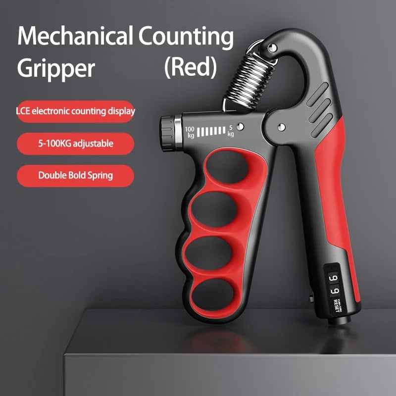 5-100kg Grip Strength Gym Wrist Expander Hand Strengthener Adjustable Muscle Recovery Fitness Hand Strength Exercise