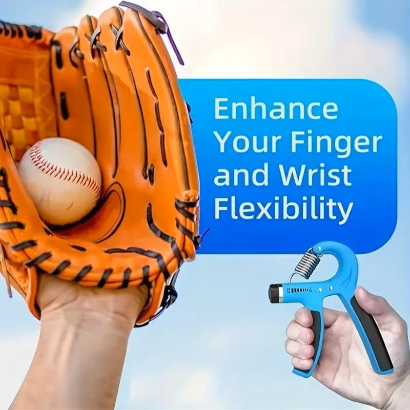 Hand Grip Strengthener Adjustable Resistance Men and Women Finger Massager Expander Workout Strength Muscle Wrist Gym Equipment