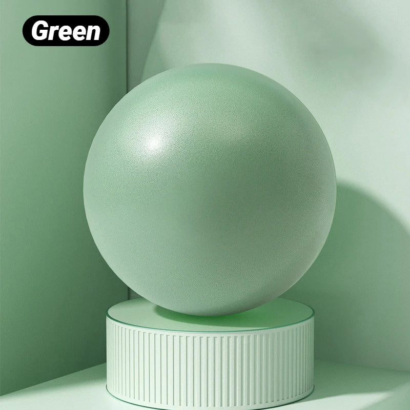 1Pcs Gym Yoga Fitness Ball Thickening Type Anti-Explosion Diameter 25cm Pilates Workout Mini Sculpting Legs And Hips Balance Pvc