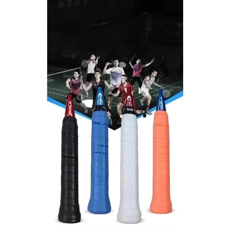 GR1 Badminton Racket Grip Tape Flat Anti-Slip Wear-Resistant Sweat-Absorbing Handle Tape for Sports Fitness