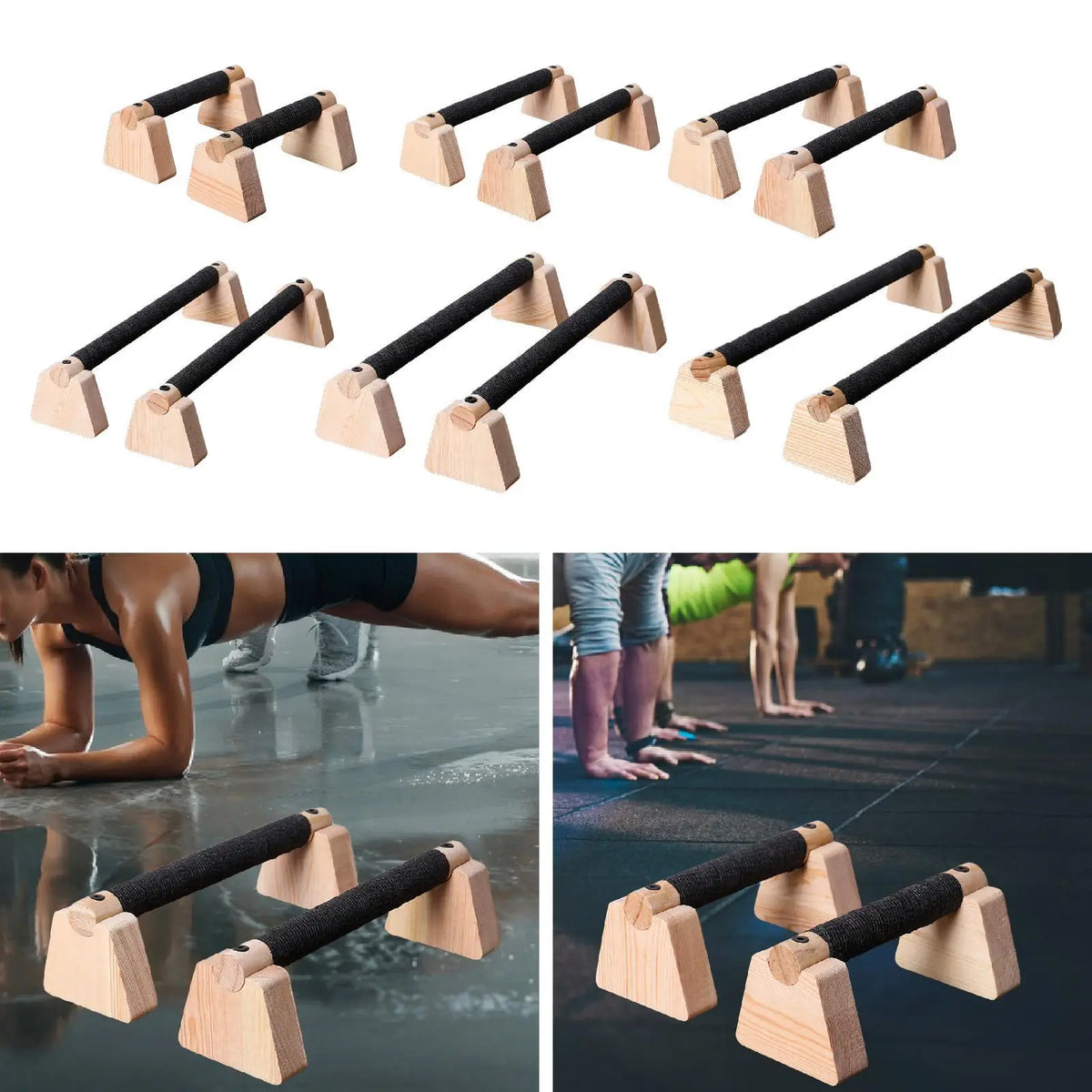 2pcs Push Up Bar Stardy Push Up Stand for fitness ground training