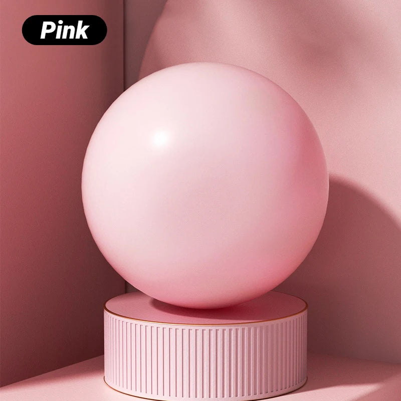 1Pcs Gym Yoga Fitness Ball Thickening Type Anti-Explosion Diameter 25cm Pilates Workout Mini Sculpting Legs And Hips Balance Pvc