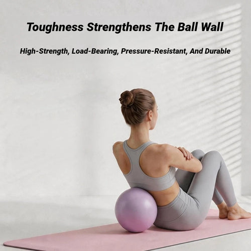 1Pcs Gym Yoga Fitness Ball Thickening Type Anti-Explosion Diameter 25cm Pilates Workout Mini Sculpting Legs And Hips Balance Pvc