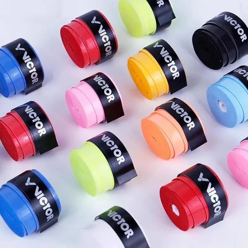 GR1 Badminton Racket Grip Tape Flat Anti-Slip Wear-Resistant Sweat-Absorbing Handle Tape for Sports Fitness